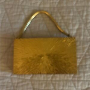 Gold Clutch Bag